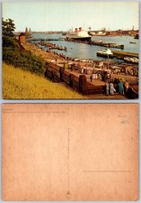 Continental Hamburg Harbor Germany Postcard picture