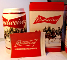 BUDWEISER Stein 2016 A DECEMBER EXCURSION 36th Anniversary New in Box + COA picture