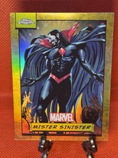 2024 Topps Chrome Marvel Mister Sinister #68 Gold /50 X-Men Reboot picture
