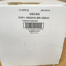 Kwikset KW1-1063KW-BR-250UC 4@250 1000 Total Keys picture