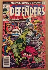 1977 Defenders Comic Book #43 Dr. Strange Hulk Power Iron Cobalt Man Valkyrie picture