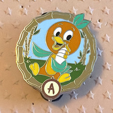 2024 Adventureland Mystery Pin Orange Bird picture