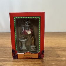 MERVYNS CALIFORNIA MISSIONS ACCESSORY Set Sundial Fountain Padre Statue  HTF New picture