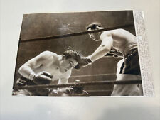 1938 Press Photo Heavyweight Boxer Joe Louis Versus Nathan Mann picture