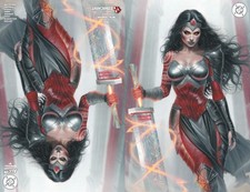 DC ALL IN SPECIAL #1 NATALI SANDERS NYCC EXCL FLIP ABSOLUTE WONDER WOMAN VARIANT picture
