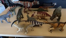 Battat Terra Dan LoRusso Dinosaur Lot 11 Figures Papo Acrocanthosaurus T-Rex picture