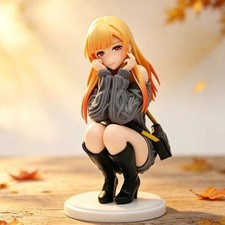 Anime Marin Kitagawa Squatting Pose 10cm PVC Figure My Dress-Up Darling picture