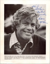8x10 Publicity Photo-Cardstock Signed Autograph - Doug McClure picture