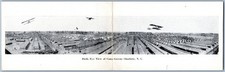 Postcard Charlotte NC Birds Eye View Camp Greene Biplanes WWI US Army P19D picture