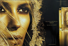 2006 Donna Karan Gold Fragrance Sexy Eyes Model Photo High Fashion Print Ad picture