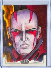 2026 Topps Chrome Star Wars Galaxy Feral 1/1 Sketch by Alex McCormick picture