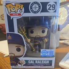 Funko Pop MLB #29 – Cal Raleigh – Seattle Mariners New in box vinyl figurine picture
