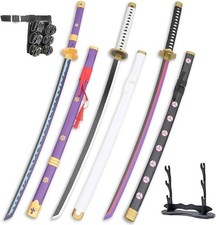 3Pcs Roronoa Zoro Bamboo Sword Set41