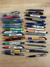 Lot of 30 Various Drug Rep Ink Pens Pharmaceutical Promo Medical Advertising picture