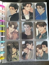 Korean BL Manhwa Melting Point Collection Cards picture