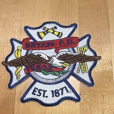 Bryan F.D. Texas Est. 1877 United States Firefighting & Rescue Patch picture