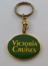 RARE ~ Vintage Victoria Cruises Yangtze River ASIA Keychain picture