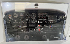 Vintage 1986 Piper Archer II Cockpit Framed Photography 36x24 picture