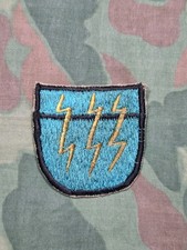Early Cut Edge Us Army 12th Special Forces Group Beret Shield picture
