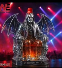 Ozzy Osbourne Final Tour Memorial Whiskey Bottle Whiskey WWW  picture