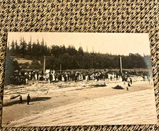 Rppc,Second Beach,Stanley Park in Vancouver,BC, Canada,circa1920 picture