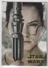 2016 Topps Star Wars The Force Awakens Character Poster #1 Rey picture