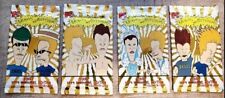 Beavis Butthead 1994 MTV Topps Ireland Trading Card 4 Pack Lot Sealed  picture