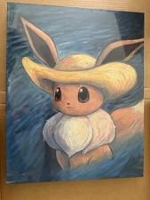 Sealed - Van Gogh Eevee Canvas Wall Art picture