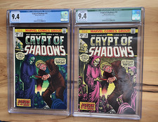Marvel Horror Crypt of Shadows #10 CGC 9.4 SET (1974) ERROR RARE picture