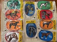 Vintage Equestrian Horse Themed Patches Lot of 10 New Horse Riding Embroidered picture