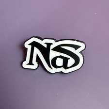 Nas enamel Pin Lapel - Illmatic - It was Written, God's Son, Street Dreams - 90s picture