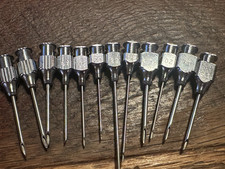 Vintage B&D Yale Luer Lock Syringe Needles Plus Other Brands 12 Total picture