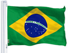 Brazil Brazilian Flag 3x5 FT Printed 150D Polyester By G128 picture