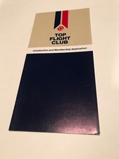 Northwest Orient Top Flight Membership Club Application 1983 picture