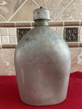 WW2 US Military Early Canteen 1942 Possibly Marine Corps WWII w/ CORK  picture
