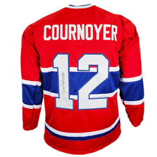 Yvan Cournoyer Signed Montreal Red Hockey Jersey (JSA) picture