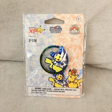 Pokemon Center Pikachu glitter Pin San Francisco 2026 XP Worlds Exclusive picture