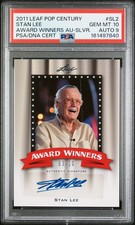2011 Leaf Pop Century Award Winners Autograph Stan Lee Auto #/10 PSA 10 POP 1 picture
