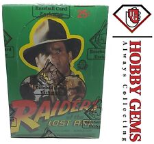 1981 O-Pee-Chee Indiana Jones Raiders of the Lost Ark Box BBCE Tape Intact C4 picture