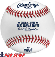 2022 Rawlings Official WORLD SERIES Baseball  - boxed   PHILLIES vs ASTROS picture