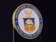 U.S. Department of Commerce Challenge Coin picture