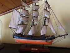 ORIGINAL REPLICA OF CLIPPER SHIP 1845 RAINBOW 18 INCHES IN GIFT BOX picture