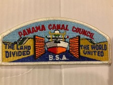 Panama Canal Council CSP s1 Classic Older Plastic Back picture