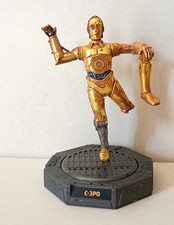 Hasbro Star Wars C-3PO Figure on Base Power of the Force 2 1998 picture