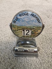Vintage Blue Ridge Parkway Virginia Perpetual Desk Calendar Made in Japan picture
