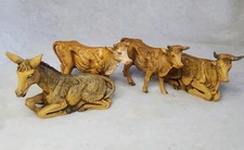 Fontanini Dipose Italy 3 Cows & Donkey 5