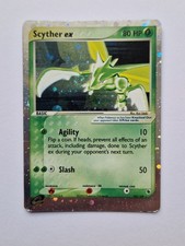 Pokemon Scyther ex 102/109 Ex Ruby & Sapphire Holo Rare Card MP picture