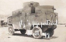 Punitive Expedition Border War 1916 ARMORED MOTOR TRUCK RPPC postcard Horne picture