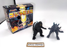2005 Bandai 2004 Godzilla vs Zilla Figure Set WITH BOX Mini Battle G Final Wars picture