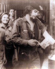 RARE CUBAN CUBA ERNESTO CHE GUEVARA PORTRAIT REVOLUTION 1960s ORIG PHOTO 541 picture
